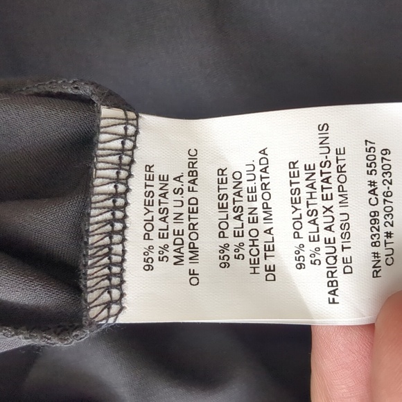 NWT Annalee + Hope XS Black Stretchy Dress with Blingy Sleeves - Picture 13 of 14